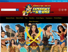 Tablet Screenshot of experiencethewonder.com